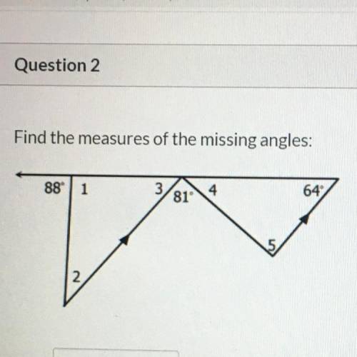 PLS ANSWER ASAP 
Find the measures of the missing angles