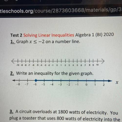 Help on 1 and 2 please!