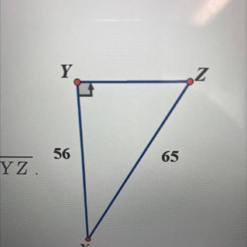 Find the length of YZ.
