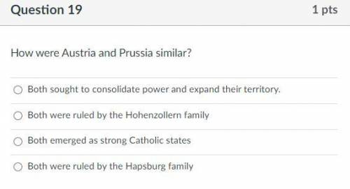 How were Austria and Prussia similar?