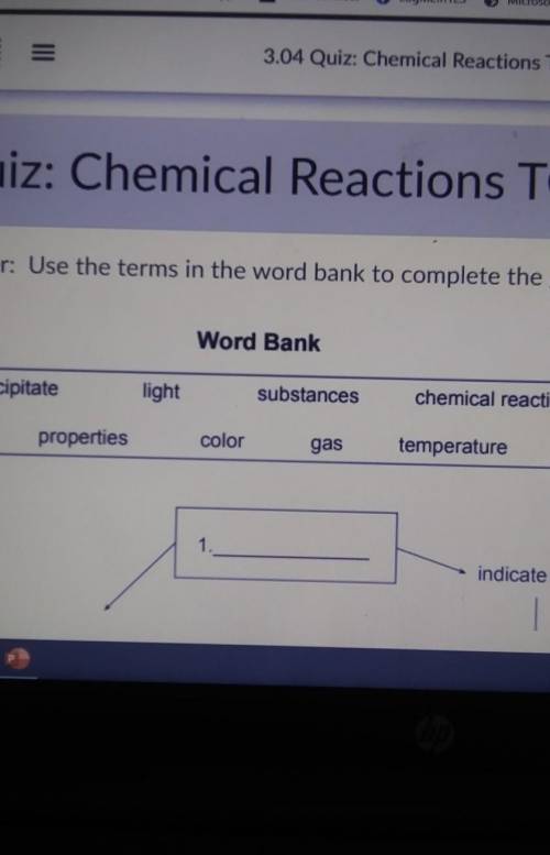 Graphic organizer: Use the terms in the word bank to complete the graphic organizer below: Word Ban