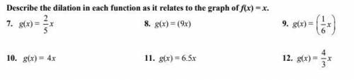 Please help me with 7-12