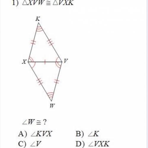 ANSWER Plzz Identify the corresponding angle to ∠W.
