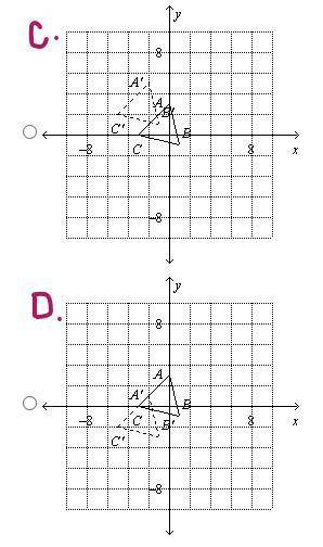 Please help me

Which image is the translation of ΔABC give
