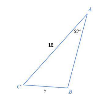 Find angle B. (Round to the nearest degree)