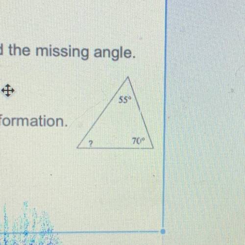 Find the missing angle.
Added photo plz help