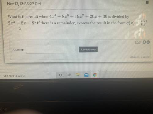 Answer for delta math