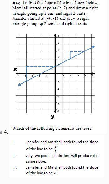 I need help with this slope problem