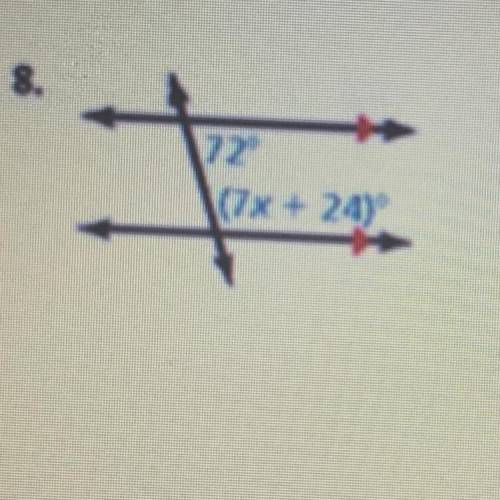 (Angle relationships) solve this question.