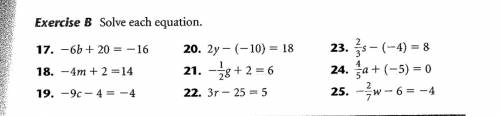 Please help with algebra!!! ill give brainliest

linear equations with one variable (show work)
9