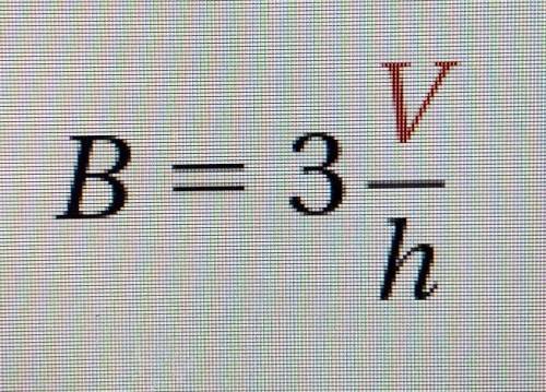 Solve the equation for the red variable.