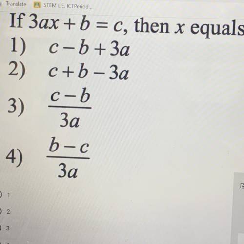 What is x equals to?
