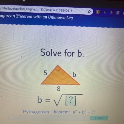 Can someone help me solve for b