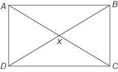 Parallelogram ABCD  is a rectangle. Which statements are true? Select each correct answer.  m∠A