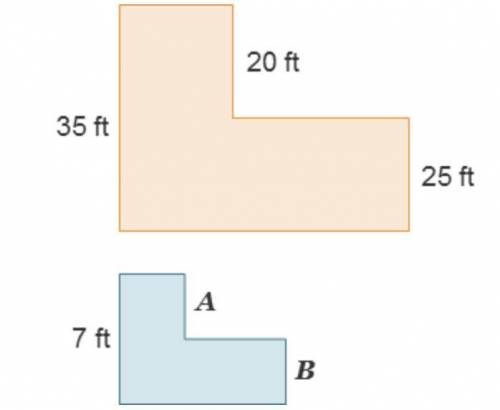Consider the reduction of the complex figure.

The scale factor for the reduction is ____. 
The le