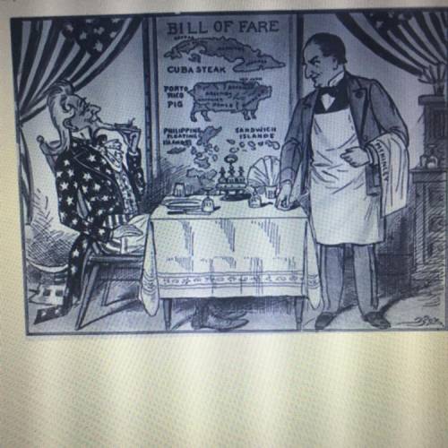 What concept is illustrated in this political cartoon

A.federalism
B.imperialism
C.multiculturali