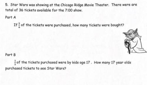 star wars was showing at the chicago ridge movie theater. there were a total of 36 tickets availabl