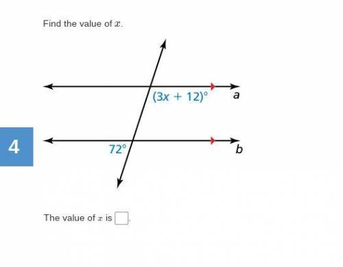 Find the value of x
please help