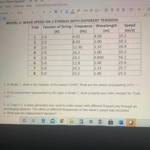 HELP WITH NUMBER 1 AND 2 PLSSSS