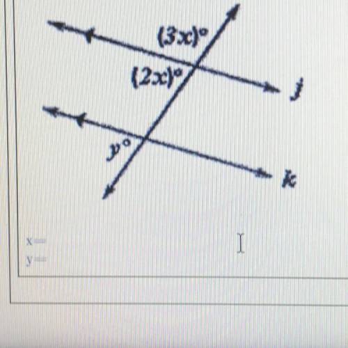 Solve x and y. Plz show work