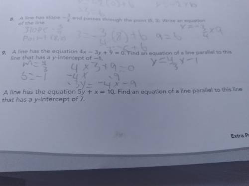 Plz hurry 69 points just cuz im nice

A line has the equation 5y + x = 10 find an equation of a li