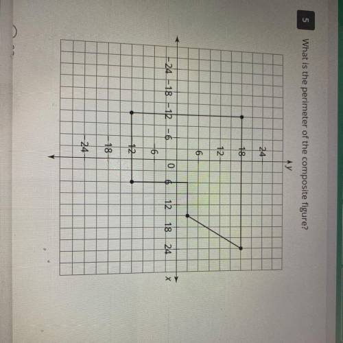 What is the perimeter of the composite figure?