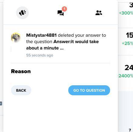 Bro this bot literally deleted my answers for NO reason and therefore my other account got banned.