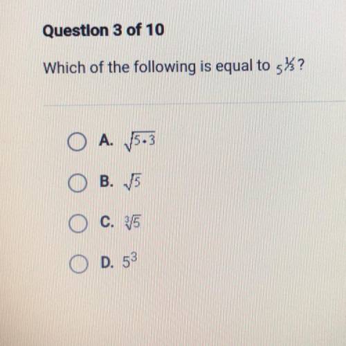 Which of the following is equal