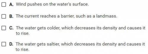 What are two factors that cause changes in the motion of surface currents like the Gulf Stream?