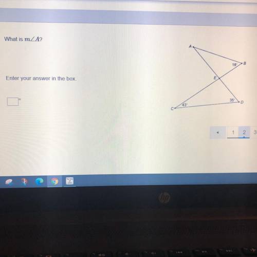 What is angle A in the following equation?