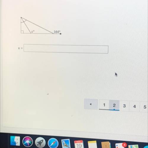 Find x please, geometry