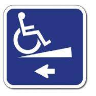 Arlington ISD needs to construct a handicap ramp for one of its new buildings under construction. O