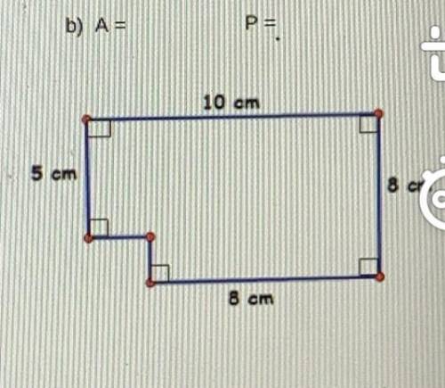Find the area and perimeter
