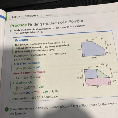 Practice Finding the Area of a Polygon

> Stacy example showing how to find the area of a polyg