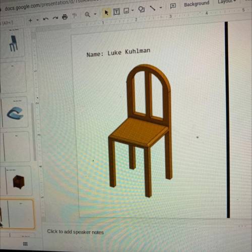Can someone make me a chair in onshape Idk how to make these things I’ll give you brainlist and poi