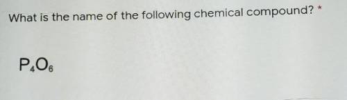 What is the name for the following compound