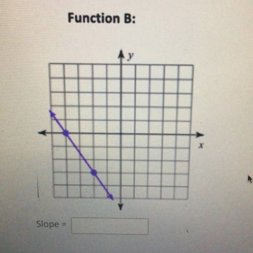 PLEASEE HELP ASAP!! 
WHAT IS THE SLOPE OF THIS GRAPH