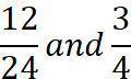 Determine if the pair of ratio forms a proportion. Why?

answers: 
Question 1 options:
No, because