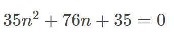 PLEASE HELP! I WILL GIVE BRAINLIEST!
Solve by factoring