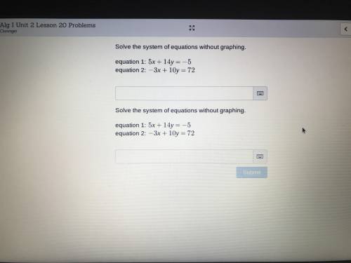 PLEASE HELP ME WITH THIS PROBLEM, SYSTEM OF LINEAR EQUATIONS, 30 POINTS