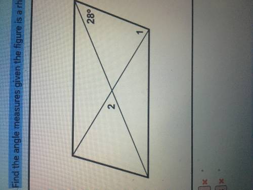 Find the angle measures given the figure is a rhombus? plz help