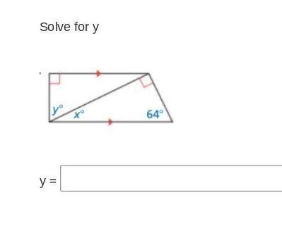 What is the answer, solve for y?
