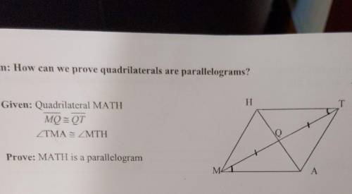 If you are aware of how to prove parallelograms help out plez