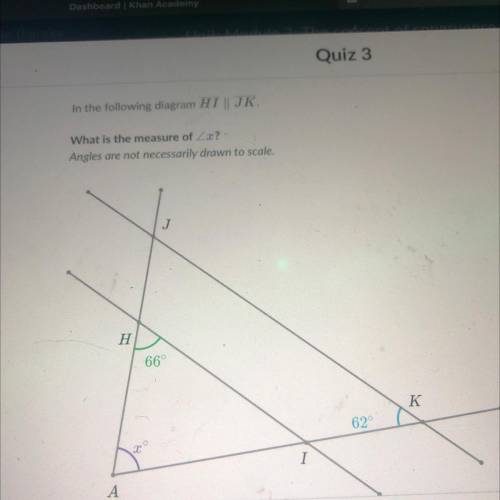 Please help , what is the measurement of x?