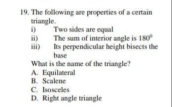 What is the name of the triangle