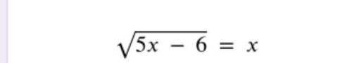 What is the solution for this equation