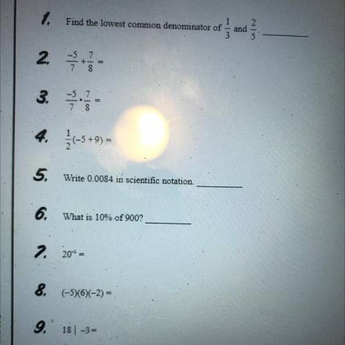 What is these answers