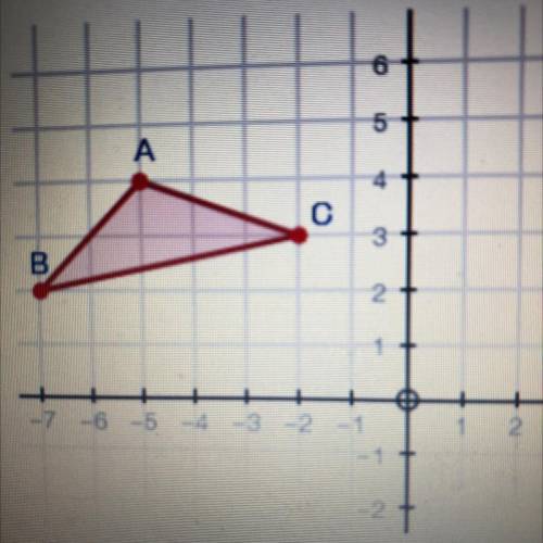 If triangle ABC is reflected over the x-axis, rotated 180°, and reflected over the y-axis where wil