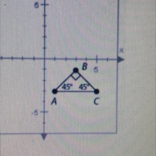 HELP Find the the distance between A and C.
