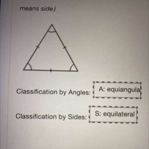 Classify is triangle as acute, equiangular, obtuse, or right and equilateral, isosceles, or scalene